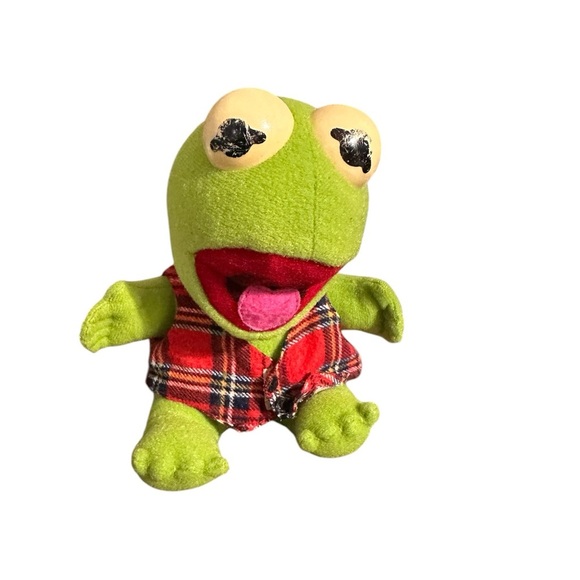 Vintage 1987 Baby Kermit Plush Toy
Collectible Jim Henson Muppets
Stuffed Frog - Picture 1 of 3